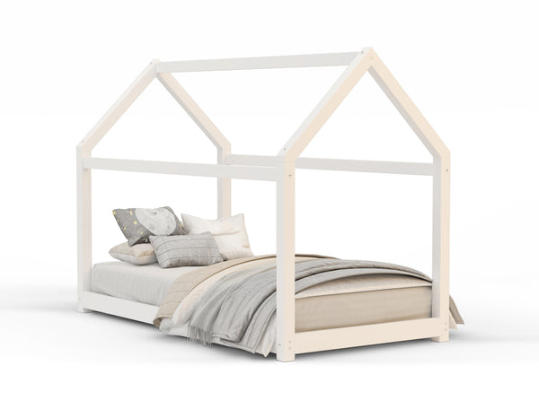 Parker White Pine Kid House Bed