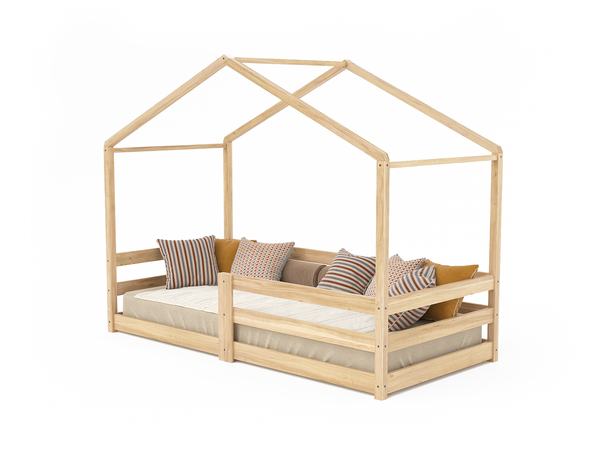 Cooper Natural Pine Kid House Bed