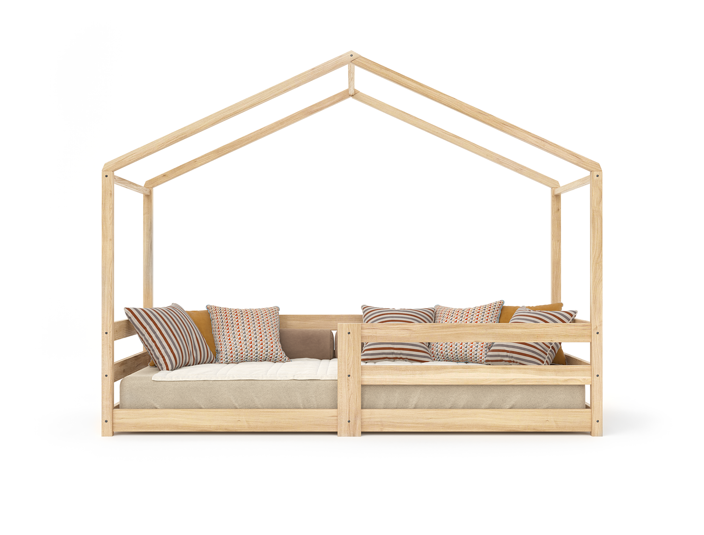 Cooper Natural Pine Kid House Bed