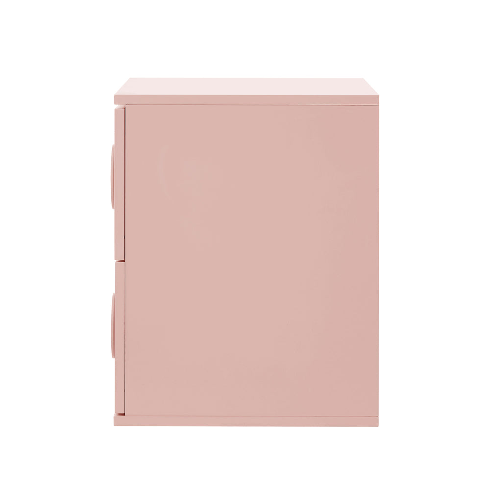 Cassie Pink Bedside Table