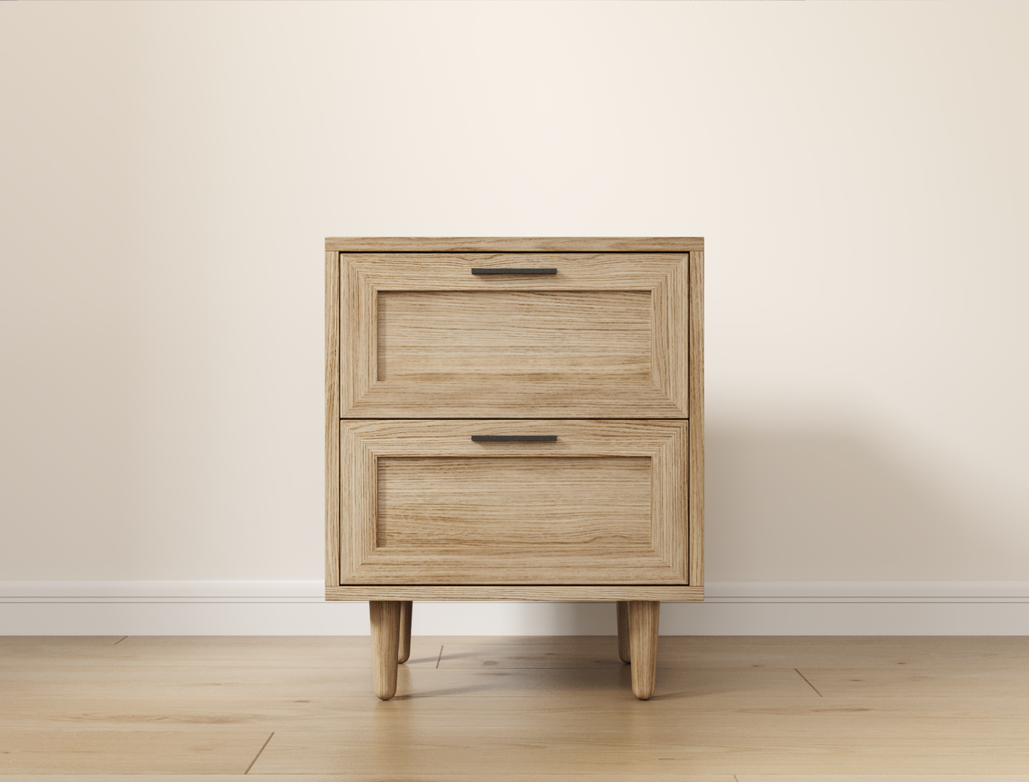 Kenzo II Natural Bedside Table