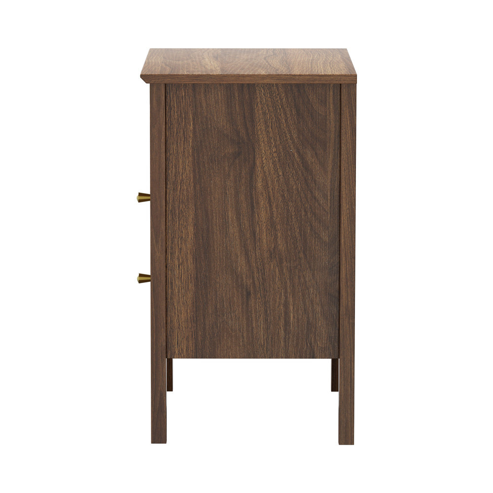 Avalon Walnut Bedside Table
