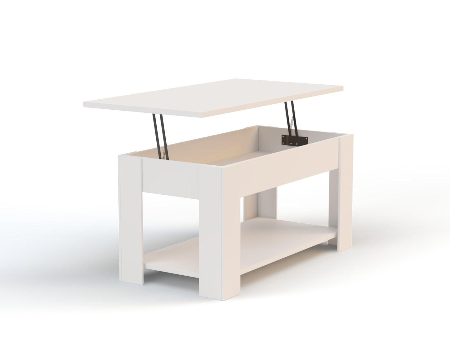 Boras White Coffee & Working Table