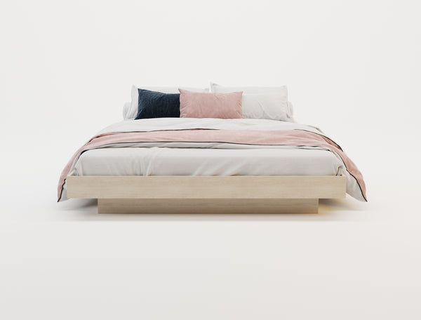 Apollo Natural Wooden Platform Bed Frame