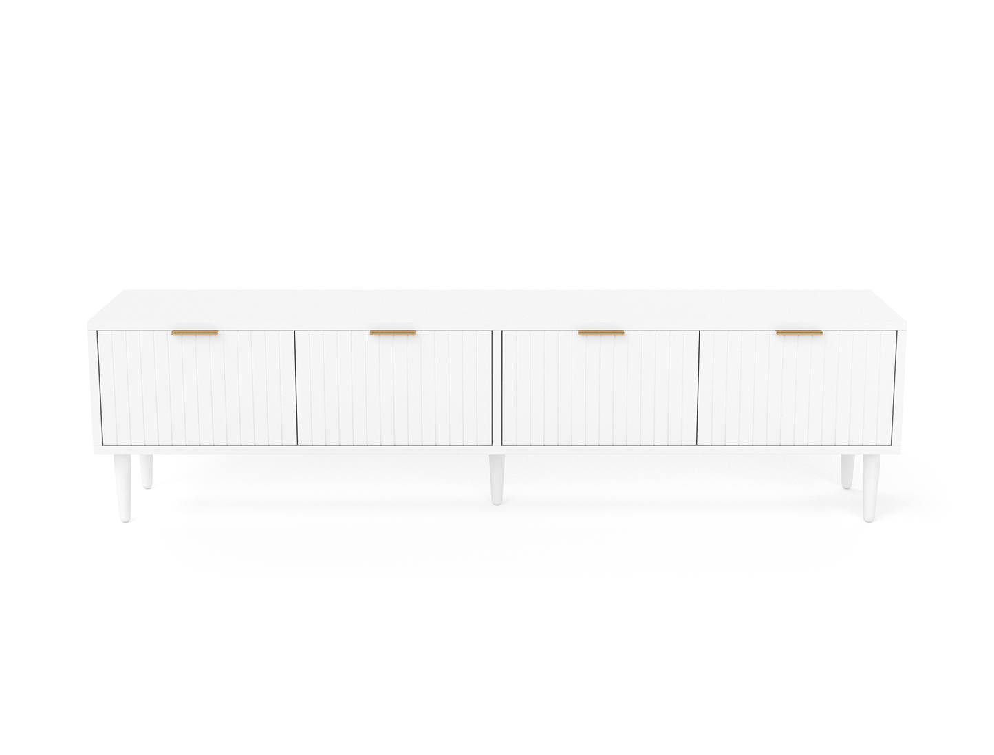 Lyndell White TV Unit 180cm