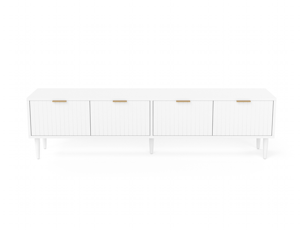 Lyndell White TV Unit 180cm