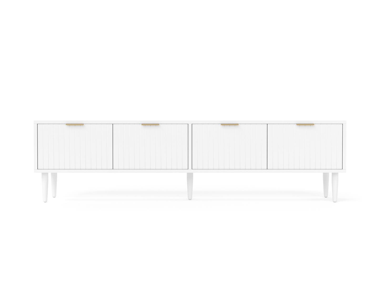 Lyndell White TV Unit 180cm
