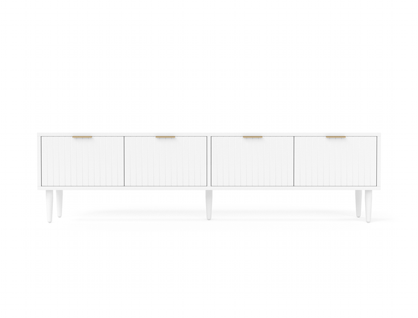 Lyndell White TV Unit 180cm