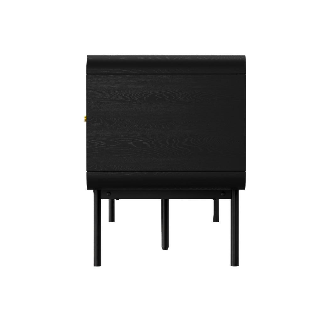 Astro Black Entertainment Unit 180cm