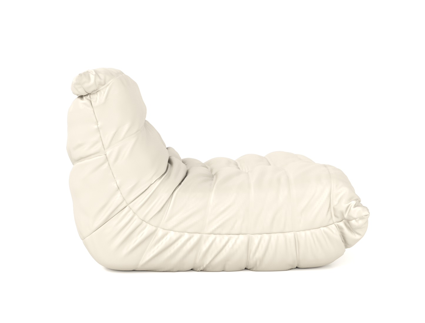 Onyx Lazy Beige Fabric Floor Lounge