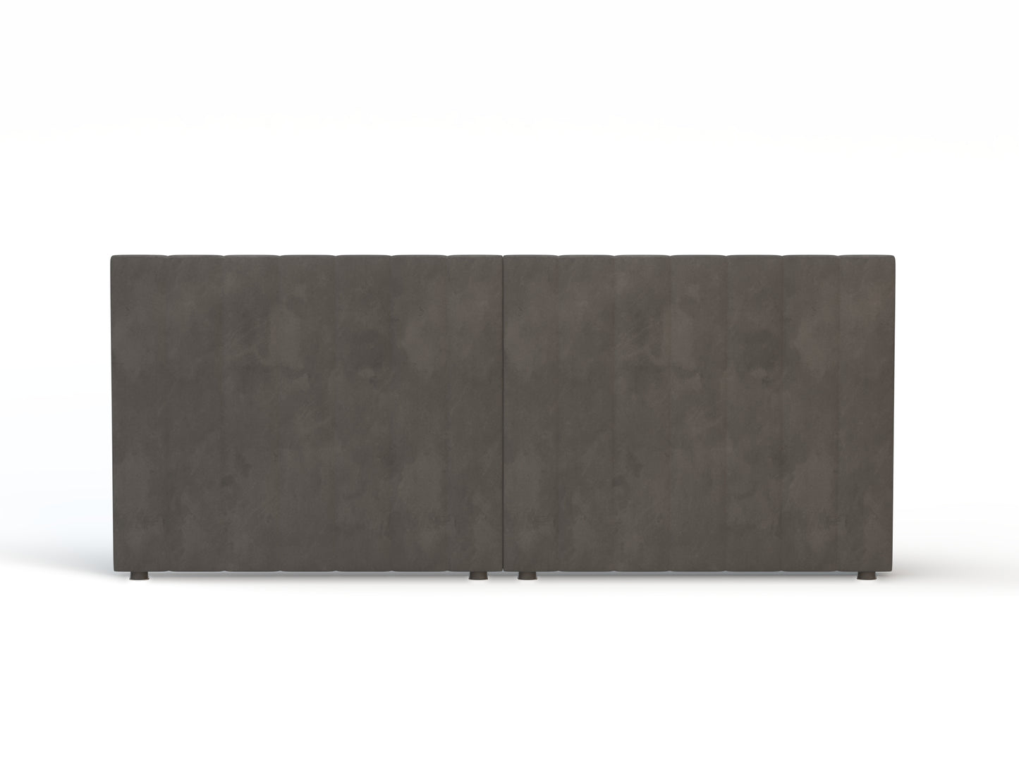 Lucian Grey Velvet Bed Head