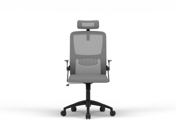 Archer Ergonomic Office Chair Grey Mesh/ Black Frame