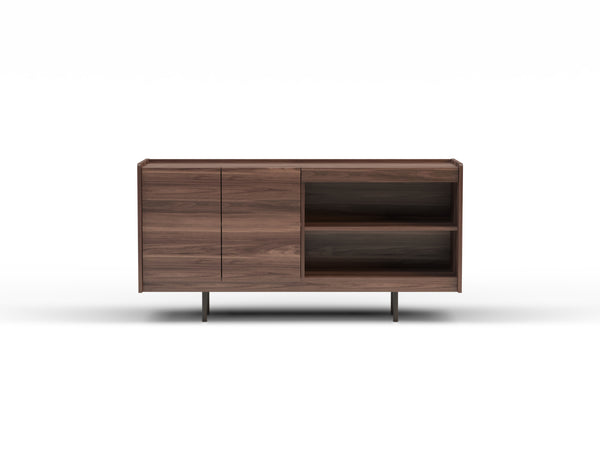 Benjamin 2 Door Chest of Drawer Walnut