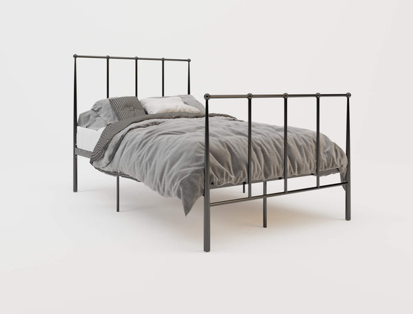 Kendall Black Metal Bed Frame