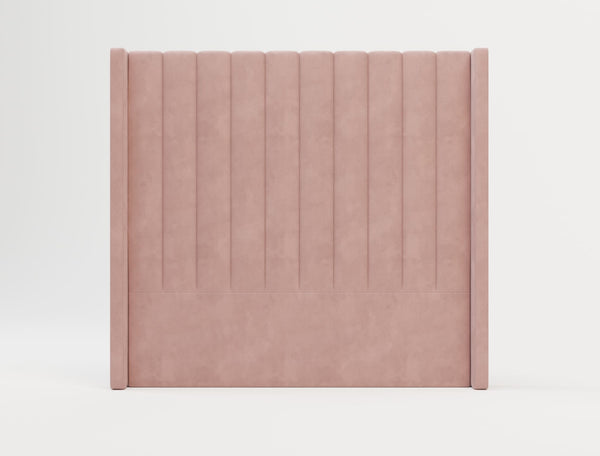 Jacob Pink Velvet Bed Head