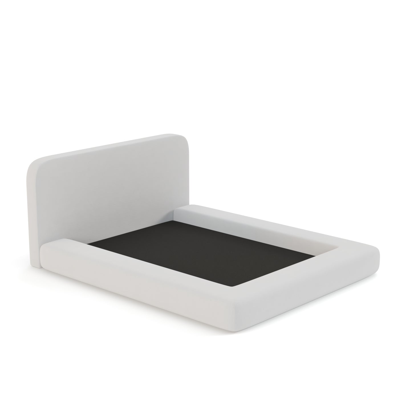 Expanse Bed Low Pile Chinelle Soft White