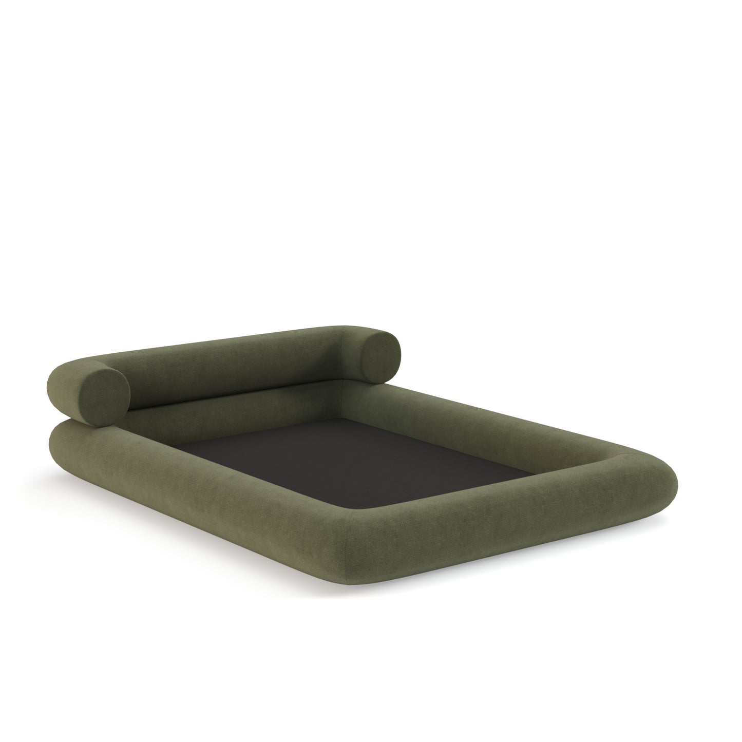 Latitude Bed Low Pile Chinelle Forrest Green