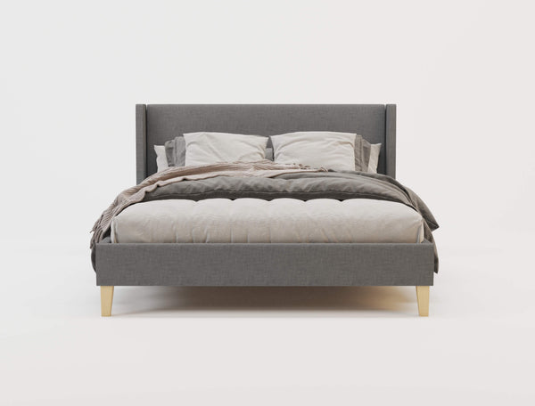 Kalmar Grey Fabric Bed Frame