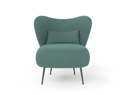 Ryder Green Fabric Armchair