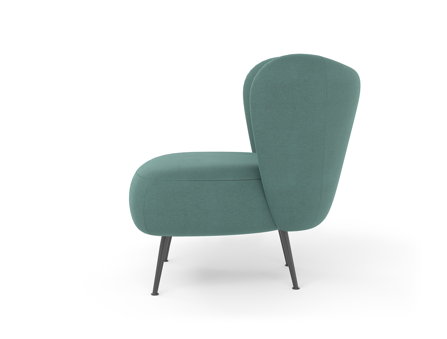 Ryder Green Fabric Armchair