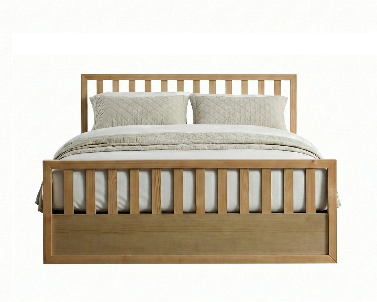 Mariadel Wooden Natural Gas Lift Bed Frame