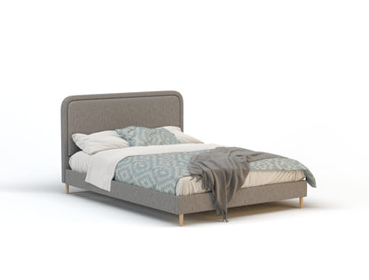 Felix Grey Fabric Bed Frame