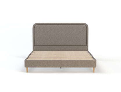 Felix Grey Fabric Bed Frame