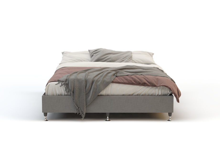 Philipo Grey Fabric Ensemble Bed Frame