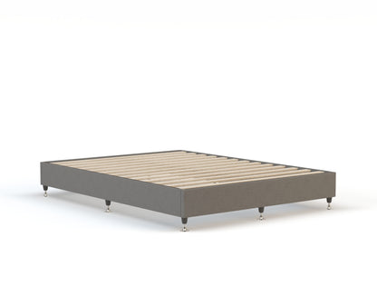 Philipo Grey Fabric Ensemble Bed Frame