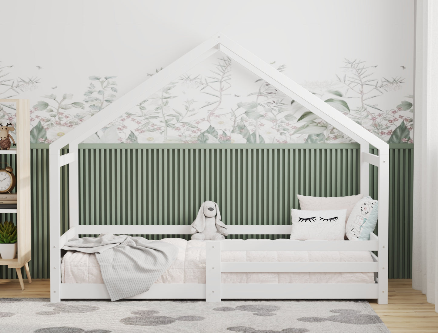 Cooper White Pine Kid House Bed