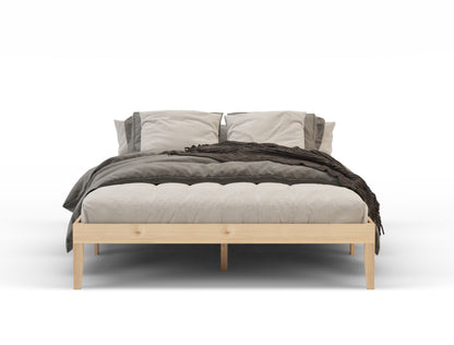 Charlie Wooden Natural Bed Frame