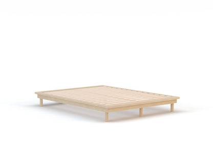 Ronin Natural Wooden Platform Bed Frame