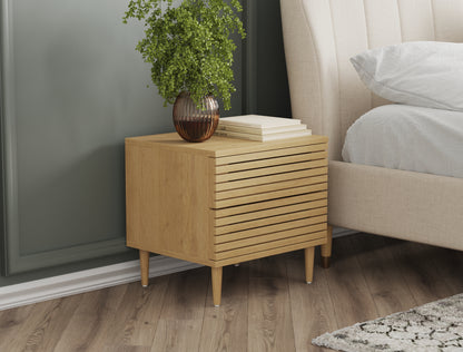 Bailey Natural Bedside Table