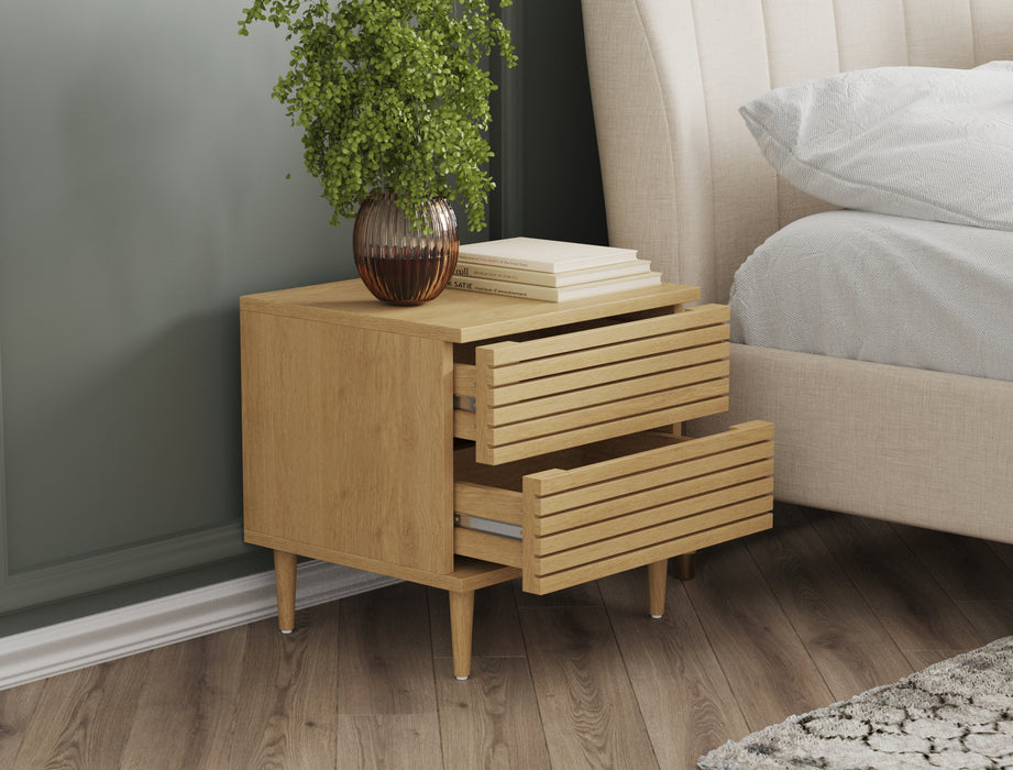 Bailey Natural Bedside Table