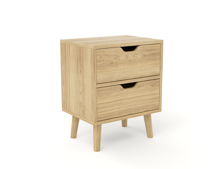 Luca Natural Bedside Table