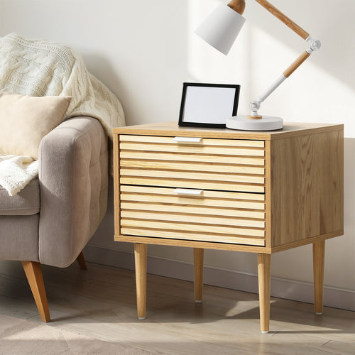 Ryan Natural Bedside Table