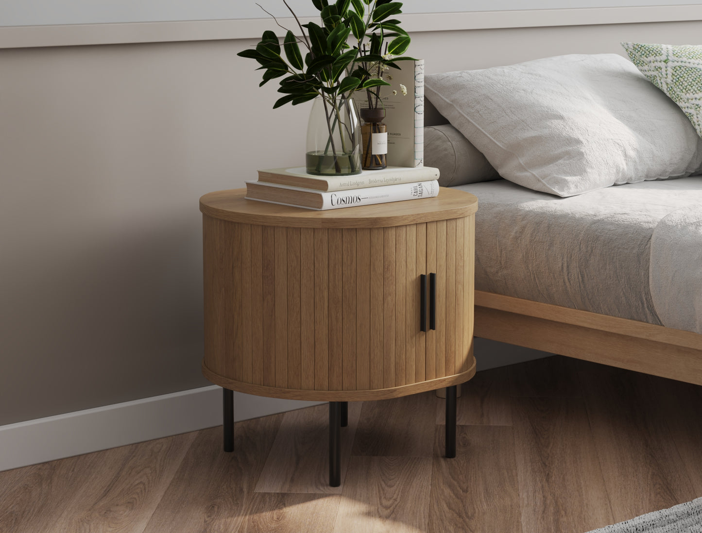 Baxter Natural Bedside Table