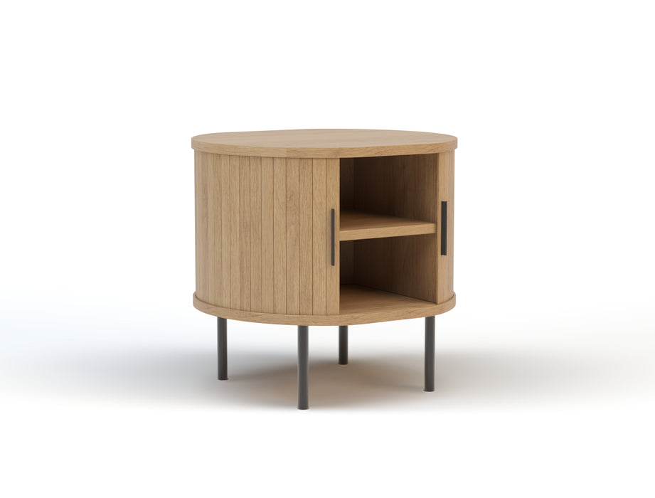 Baxter Natural Bedside Table