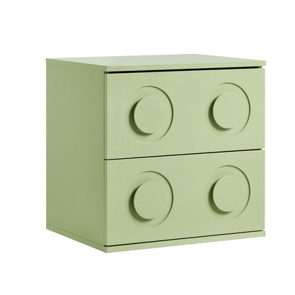 Cassie Green Bedside Table