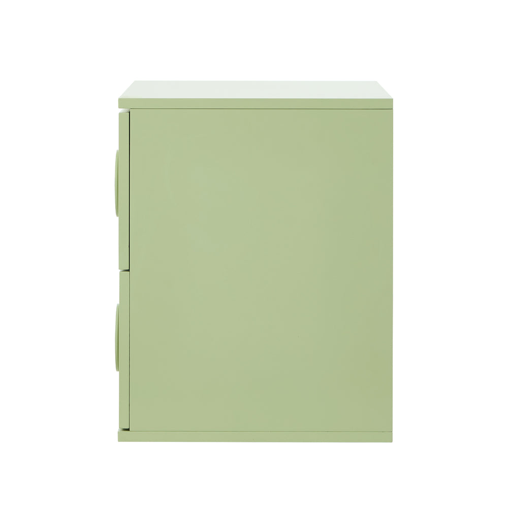 Cassie Green Bedside Table
