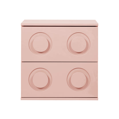 Cassie Pink Bedside Table