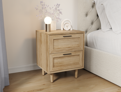 Kenzo II Natural Bedside Table