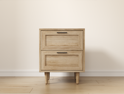 Kenzo II Natural Bedside Table