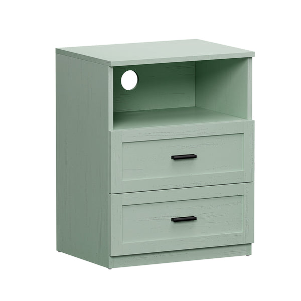 Retro Green Bedside Table