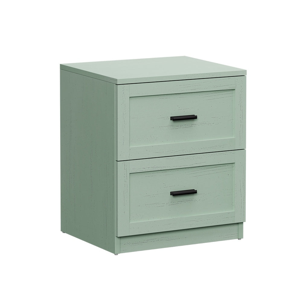 Alex Green Bedside Table