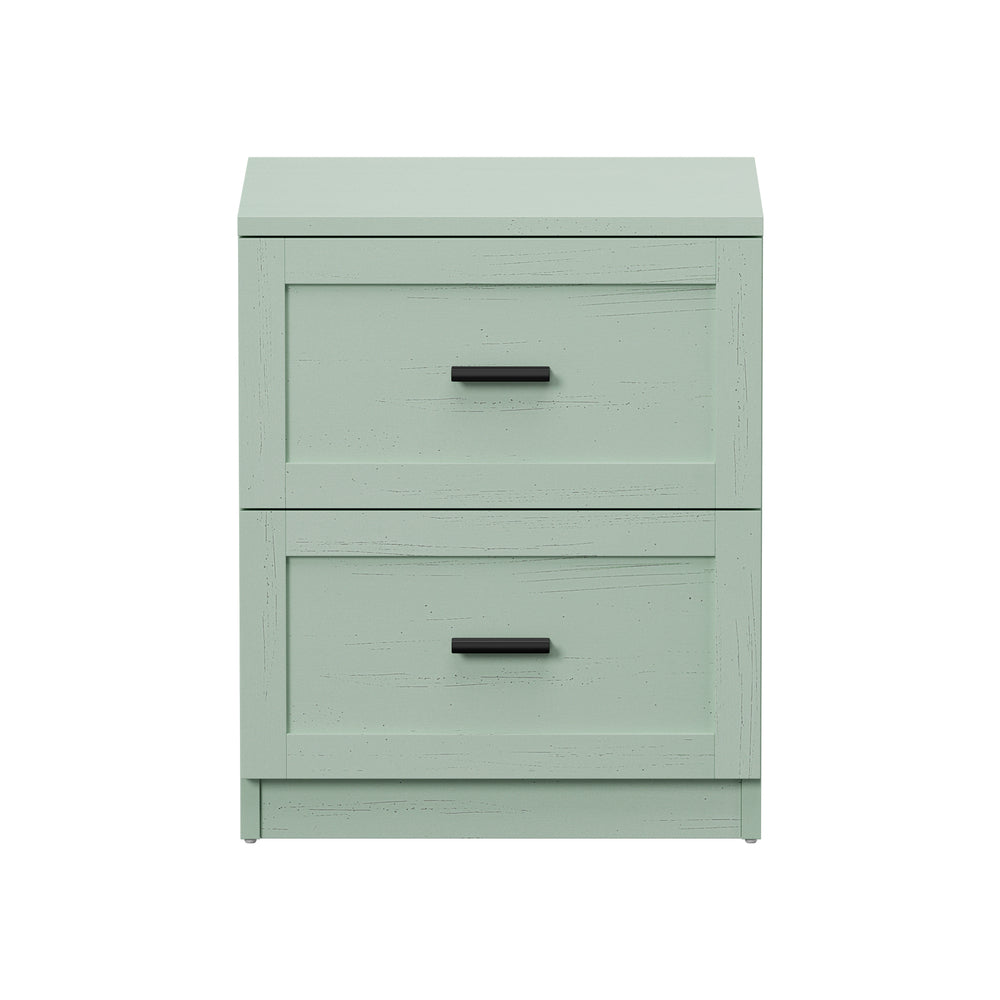Alex Green Bedside Table