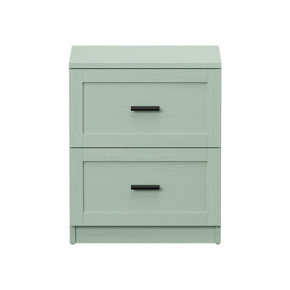 Alex Green Bedside Table