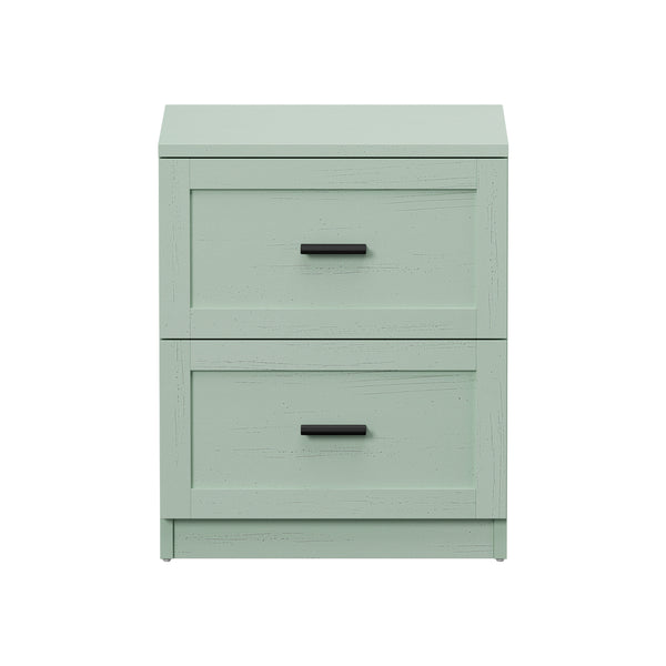 Alex Green Bedside Table