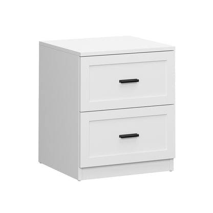 Alex White Bedside Table