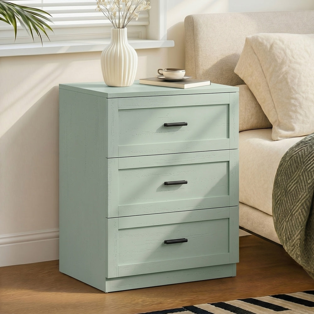 Victor Green Bedside Table